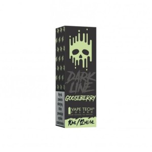 Liquid Dark Line 10ml - Gooseberry 6/12/18 MG