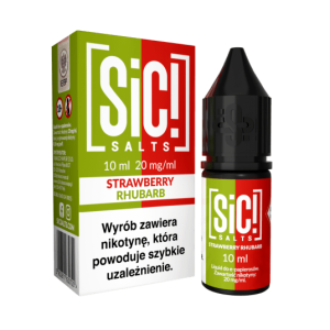 Liquid SIC! SALTS DUPLEX 10ml - Strawberry Rhubarb 20mg