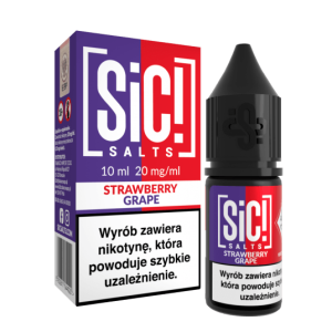 Liquid SIC! Salt 10ml - Strawberry Grape 20mg