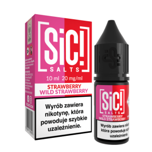 Liquid SIC! Salt 10ml - Strawberry Wild Straw 20mg