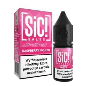 Liquid SIC! Salt 10ml - Raspberry Mojito 20mg