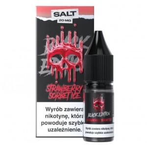 Liquid Dark Line Salt Black Edition 10ml Strawberry Sorbet Ice 20mg