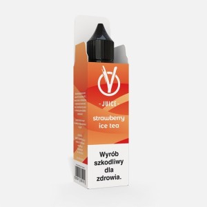 Koncentrat VJUICE 10ml - Strawberry Ice Tea
