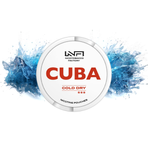 Woreczki nikotynowe CUBA WHITE 16mg – Cold Dry