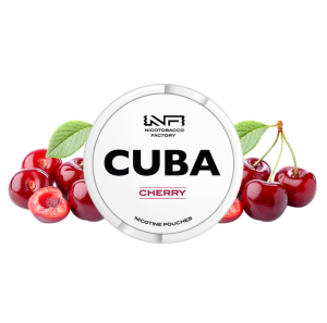 Woreczki nikotynowe CUBA WHITE 16mg – Cherry