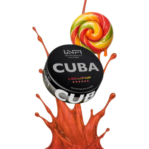 Woreczki nikotynowe CUBA BLACK 19,9mg – Lollipop