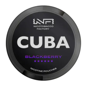 Woreczki nikotynowe CUBA BLACK 19,9mg – Blackberry
