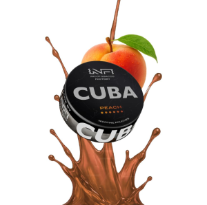 Woreczki nikotynowe CUBA BLACK 19,9mg – Peach