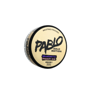 Woreczki nikotynowe PABLO Gold 20mg – Blueberry Peach Ice 