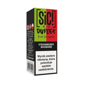 Liquid SIC! NIC 8ml 6/12/18mg Strawberry Rhubarb