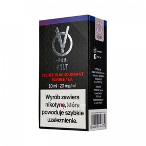 LIQUID SALT VBAR 10ML 20MG LYCHEE BLACKCURRANT BUBBLE TEA