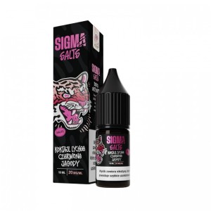SIGMA SALTS 20MG 10ML - KOKTAJL LYCHEE CZERWONE JAGODY