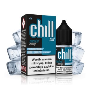 Liquid Chill Out Salt 20mg 10ml Mocny Menthol Ice