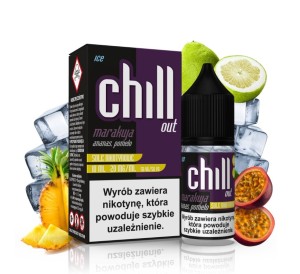Liquid Chill Out Salt 20mg 10ml Marakuja Ananas Pomelo Ice