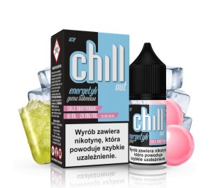 Liquid Chill Out Salt 20mg 10ml Energetyk Guma Balonowa Ice