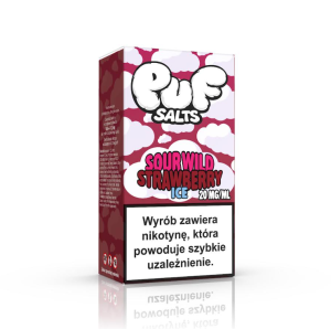 Liquid PUF Salts 20mg 8ml Sour Wild Strawberry Ice