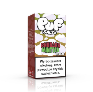 Liquid PUF Salts 20mg 8ml Rhubarb Mint Tea