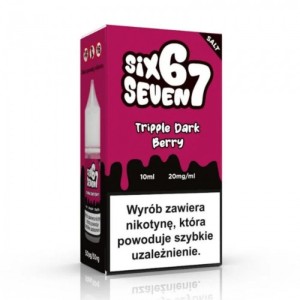 Liquid Six Seven Salt 10ml Tripple Dark Berry 20mg