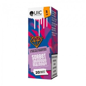Liquid QUIC Salt 3ml Sorbet Jagodowo Malinowy 20mg