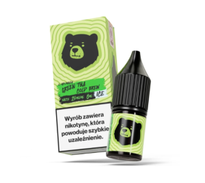 Liquid Go Bears Salt Tea 8ml 20mg Green Tea Cold Brew Ice