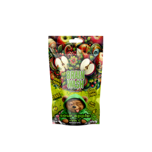 Żelki Konopne BRAIN WASH 100g - Sour Apple